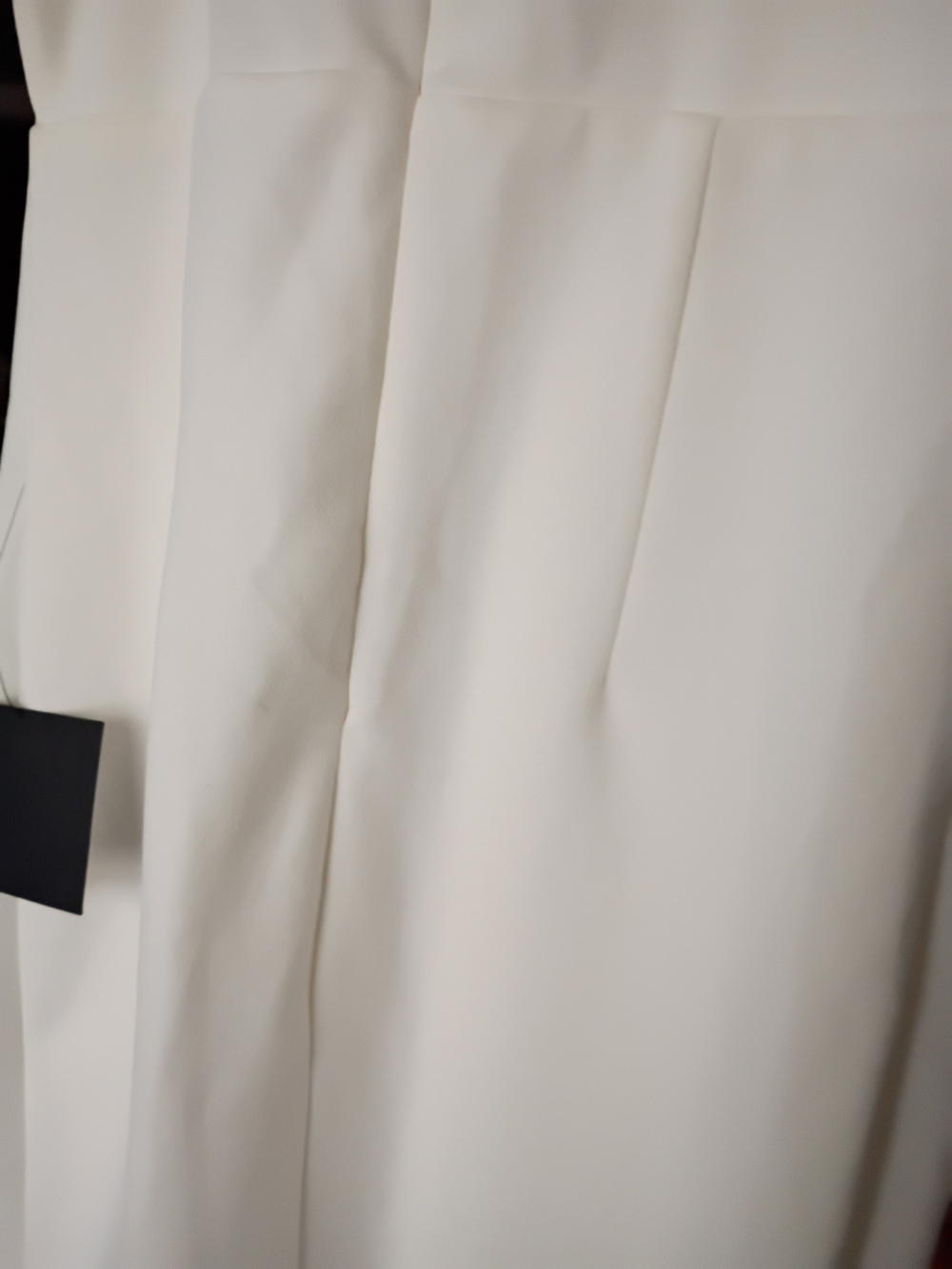 Lulus White Ruffle Sleeve Bodycon Mini Dress Size Medium - Flaw (Fixable) - Picture 6 of 9